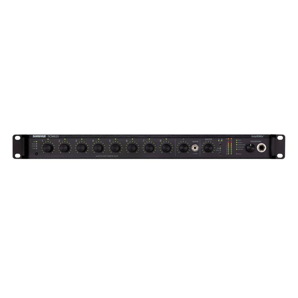 SCM820E автоматический микшер Shure