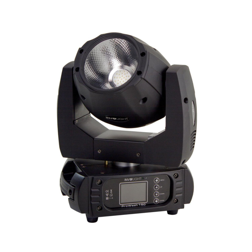 PROWASH150 голова вращения (WASH), LED COB 150 Вт RGBW, DMX-512 Involight