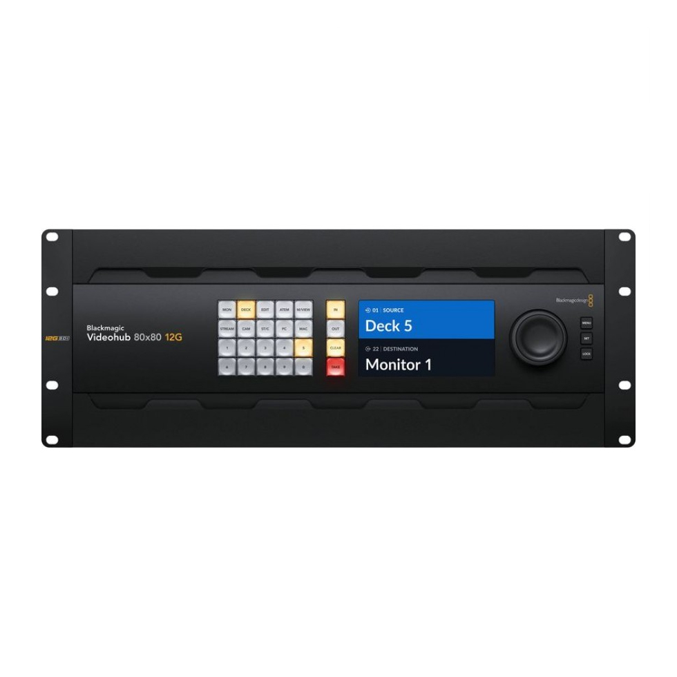 Videohub 80x80 12G коммутатор Blackmagic