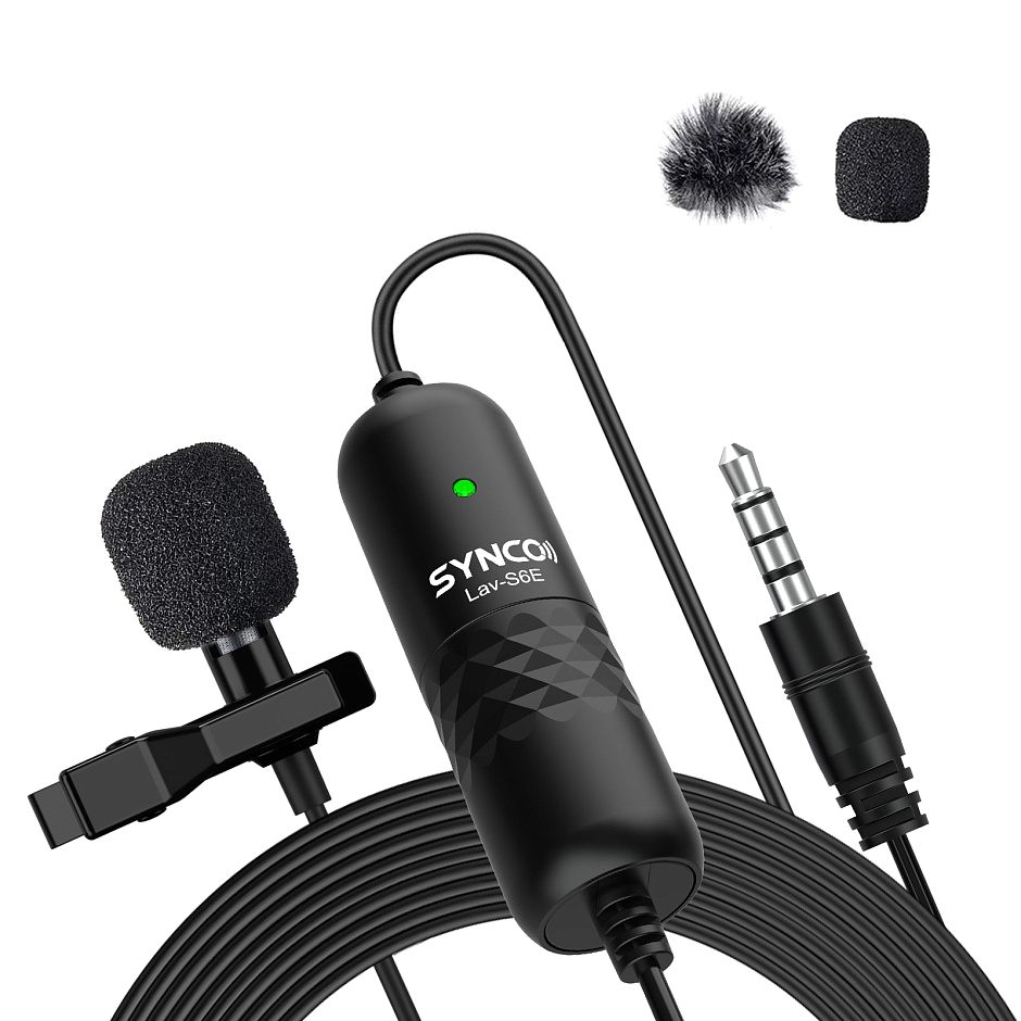 LAV-S6E петличный микрофон SYNCO
