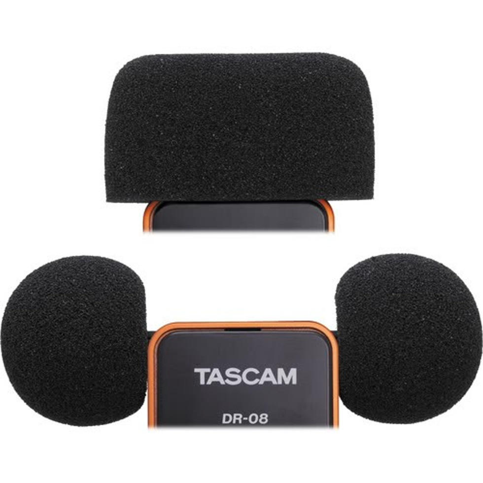 WS-DR08 ветрозащита встроенных микрофонов для DR08 Tascam