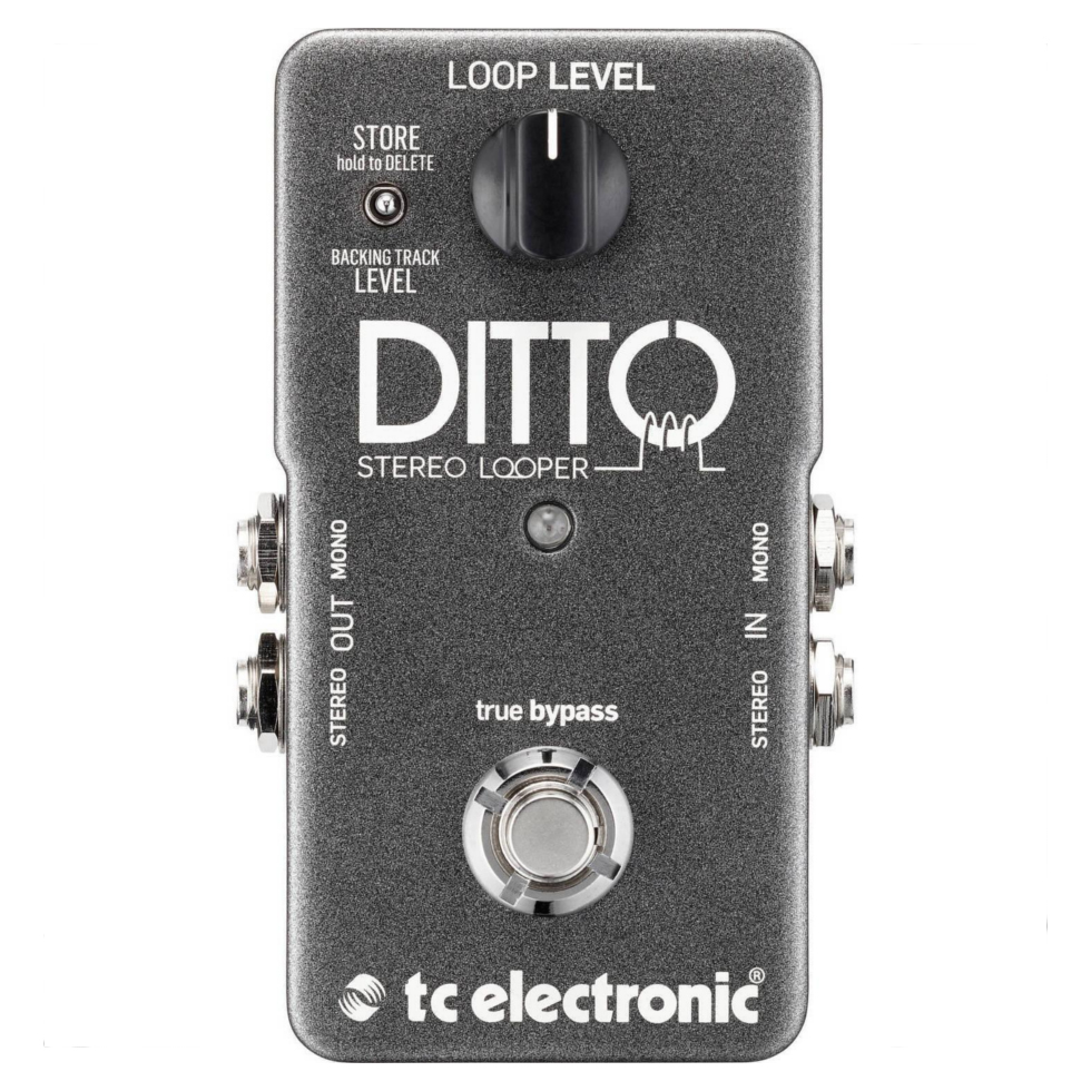DITTO STEREO LOOPER педаль лупер TC Electronic
