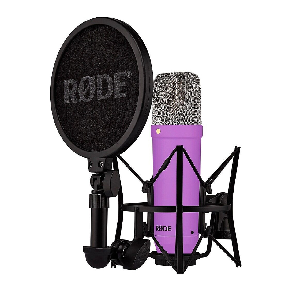 SIGNATURE PURPLE студийный кардиоидный конденсаторный микрофон RODE