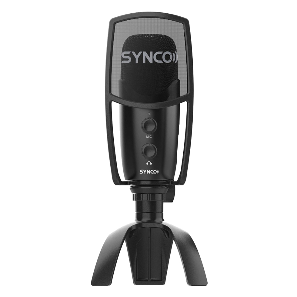 V2 конденсаторный USB микрофон SYNCO