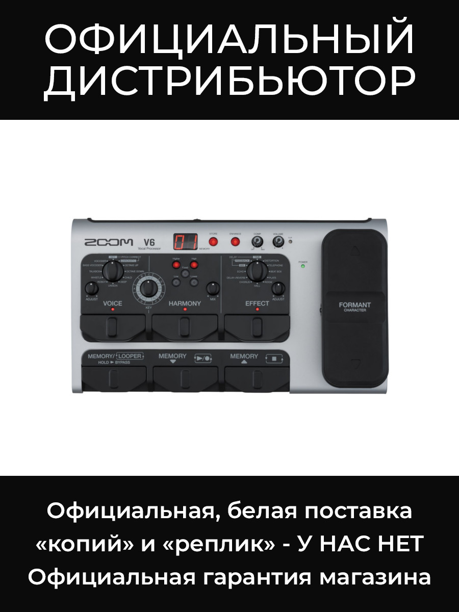 V6-SP вокальный процессор Zoom