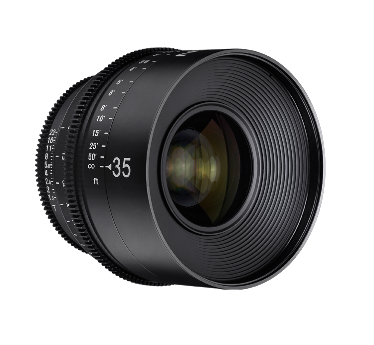 XEEN 35mm T1.5 FF CINE Lens Nikon кинообъектив с алюминиевым корпусом Samyang