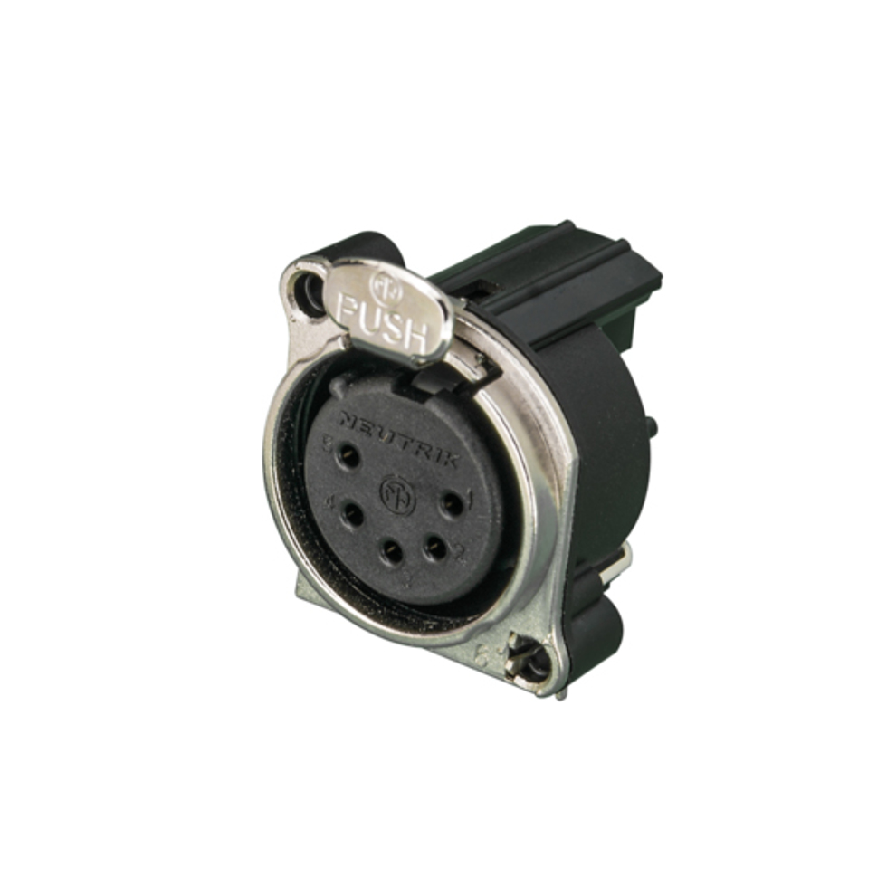 NC5FBH-D панельный разъем XLR Neutrik
