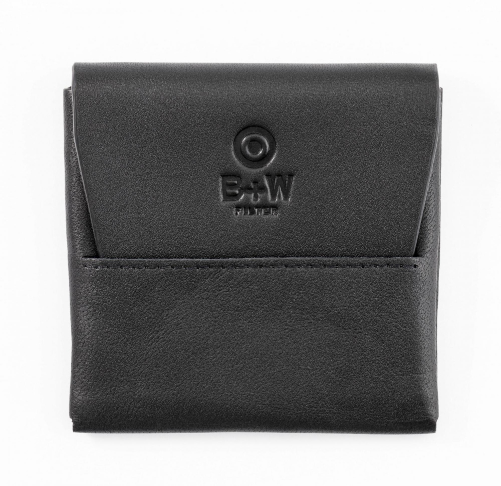 Filter leather wallet 6x6x1см. Чехол для светофильтра до 49мм (Schneider) B+W