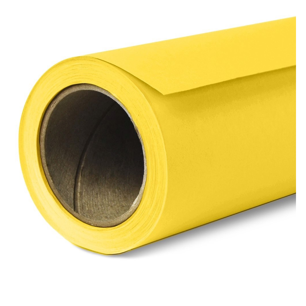 SA 38-1253 бумажный фон 1,35х11м, цвет CANARY Savage