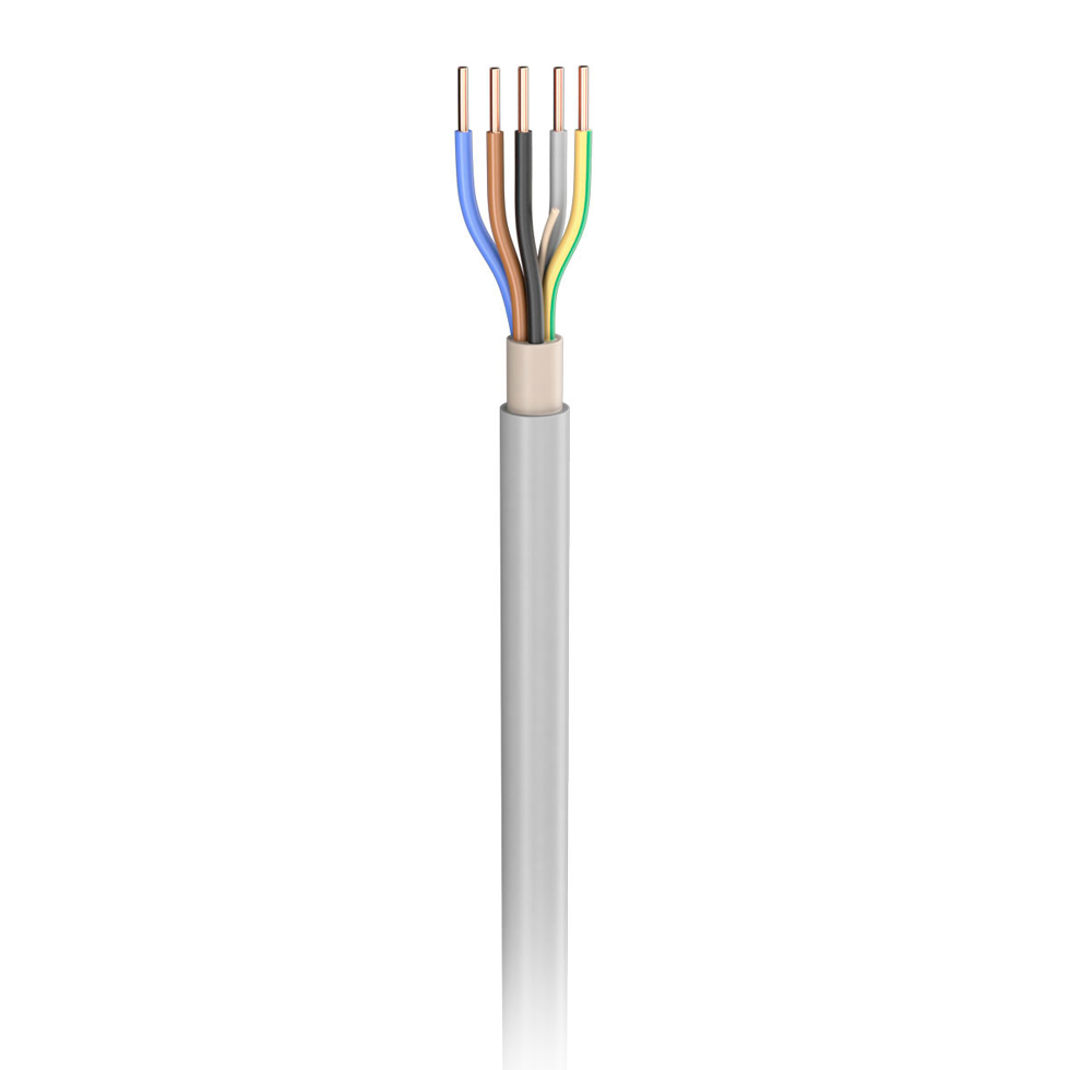NYM-J конструкция: 5 х 2,5 кв. мм силовой кабель Sommer Cable