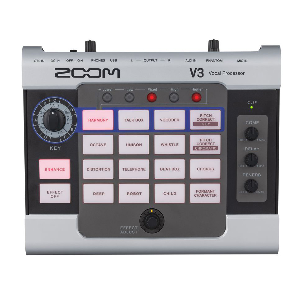 V3 вокальный процессор Zoom