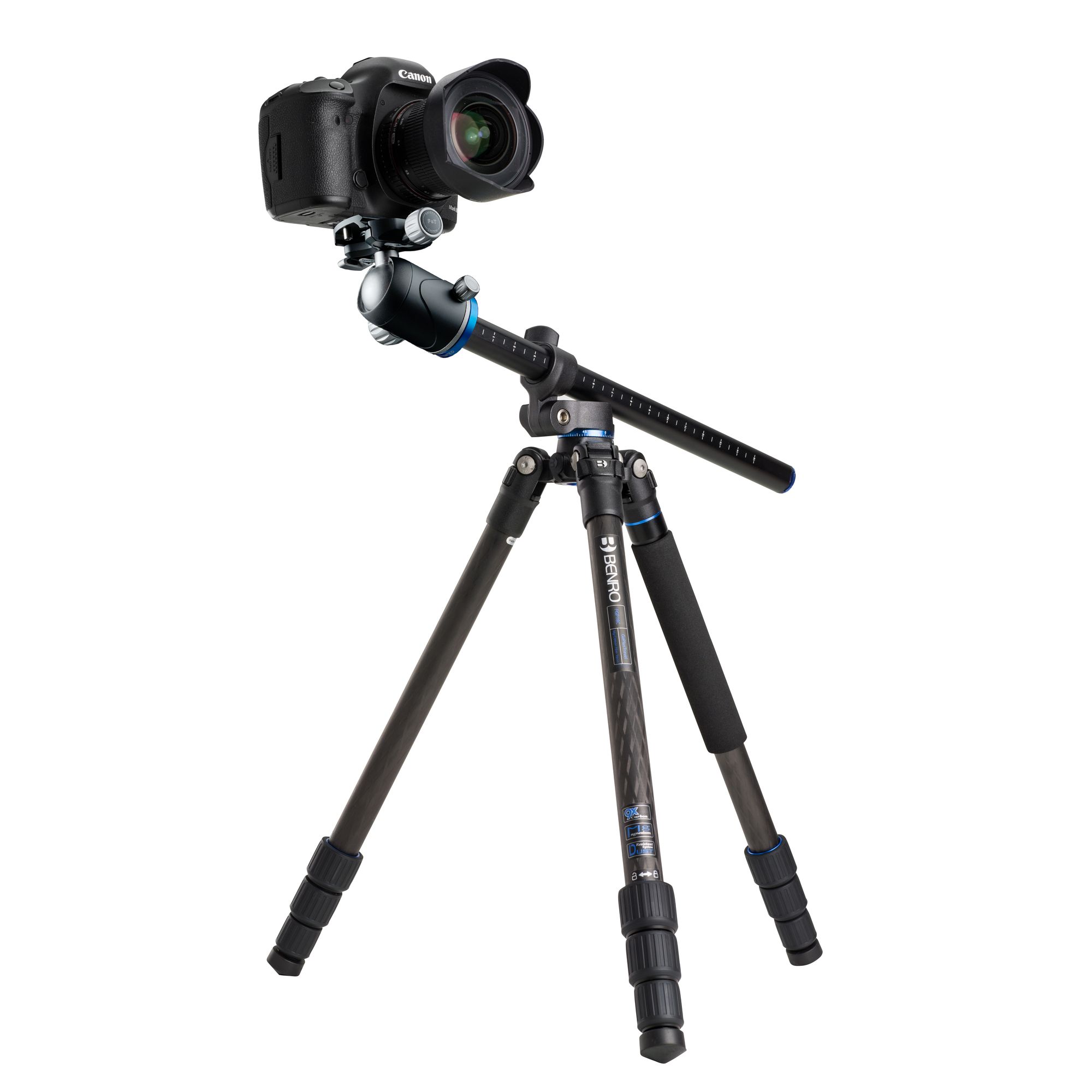 FGP18CVX30 штатив Go Plus Travel c шаровой головой/трансформер в монопод/карбон/цанги Benro