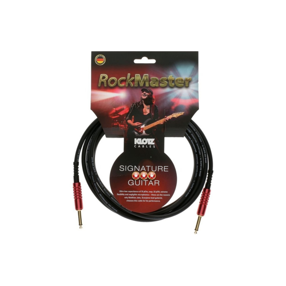 MJPP03 RockMaster инструментальный кабель Klotz