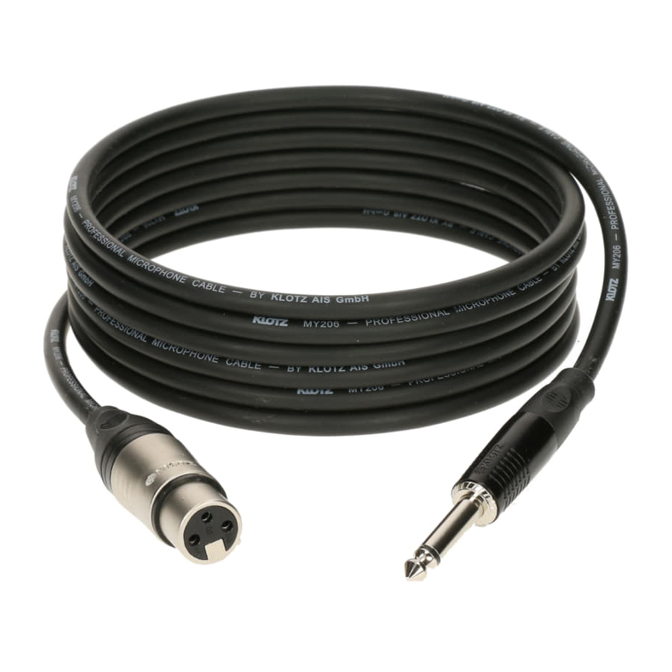 M1FP1K0100 готовый микрофонный кабель Klotz