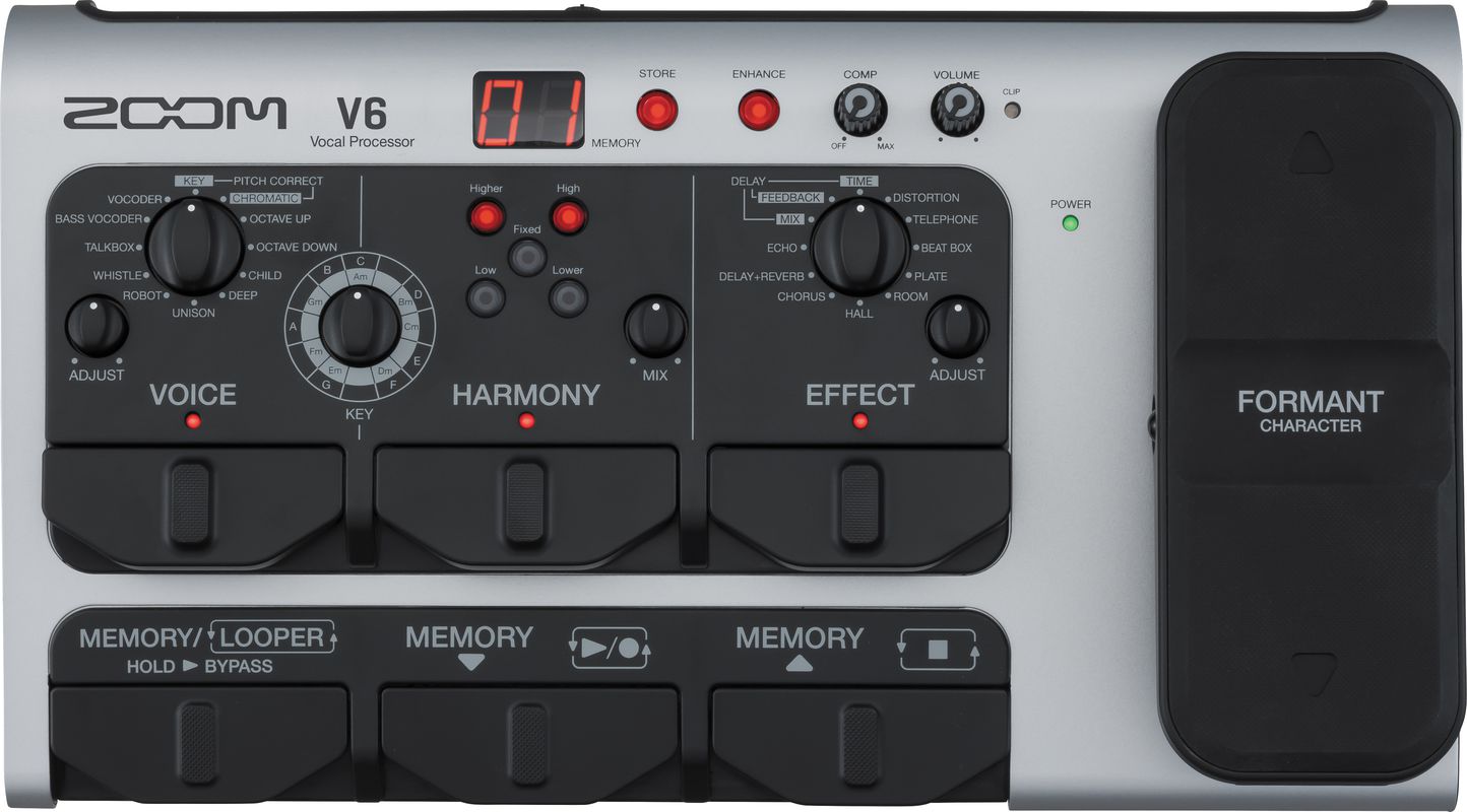 V6-SP вокальный процессор Zoom