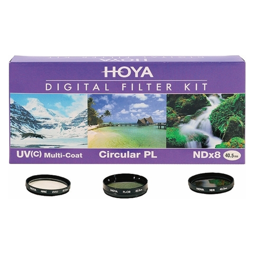 KIT: UV (C) HMC MULTI, PL-CIR, NDX8 62.0MM набор фильтров Hoya