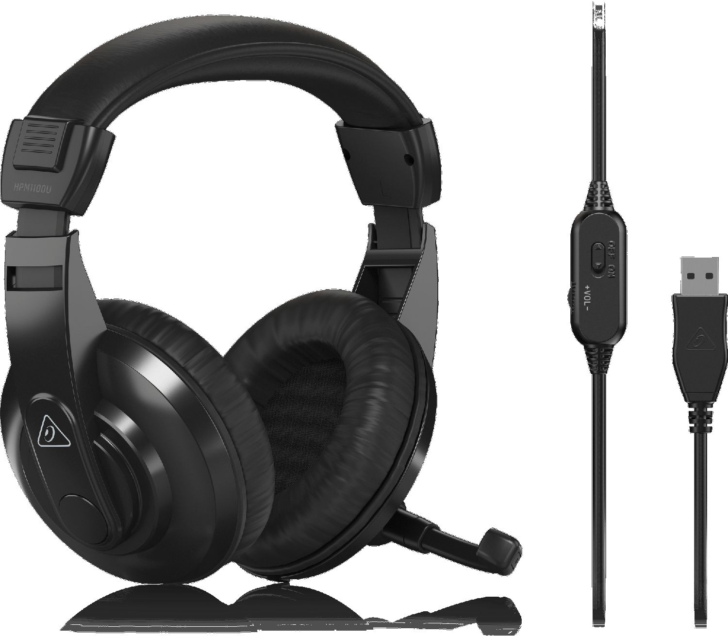 HPM1100U USB-гарнитура со студийными закрытыми наушниками и микрофоном Behringer