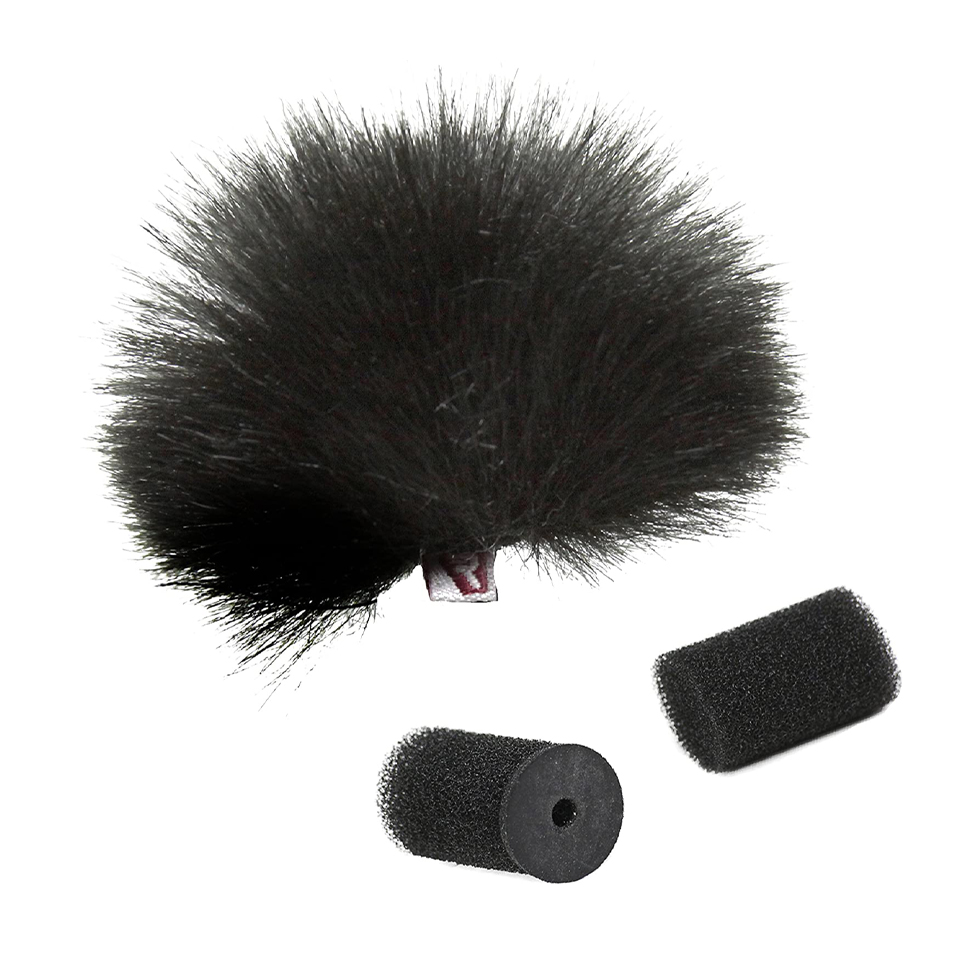 Black Lavalier Windjammer ветрозащита для микрофона Rycote