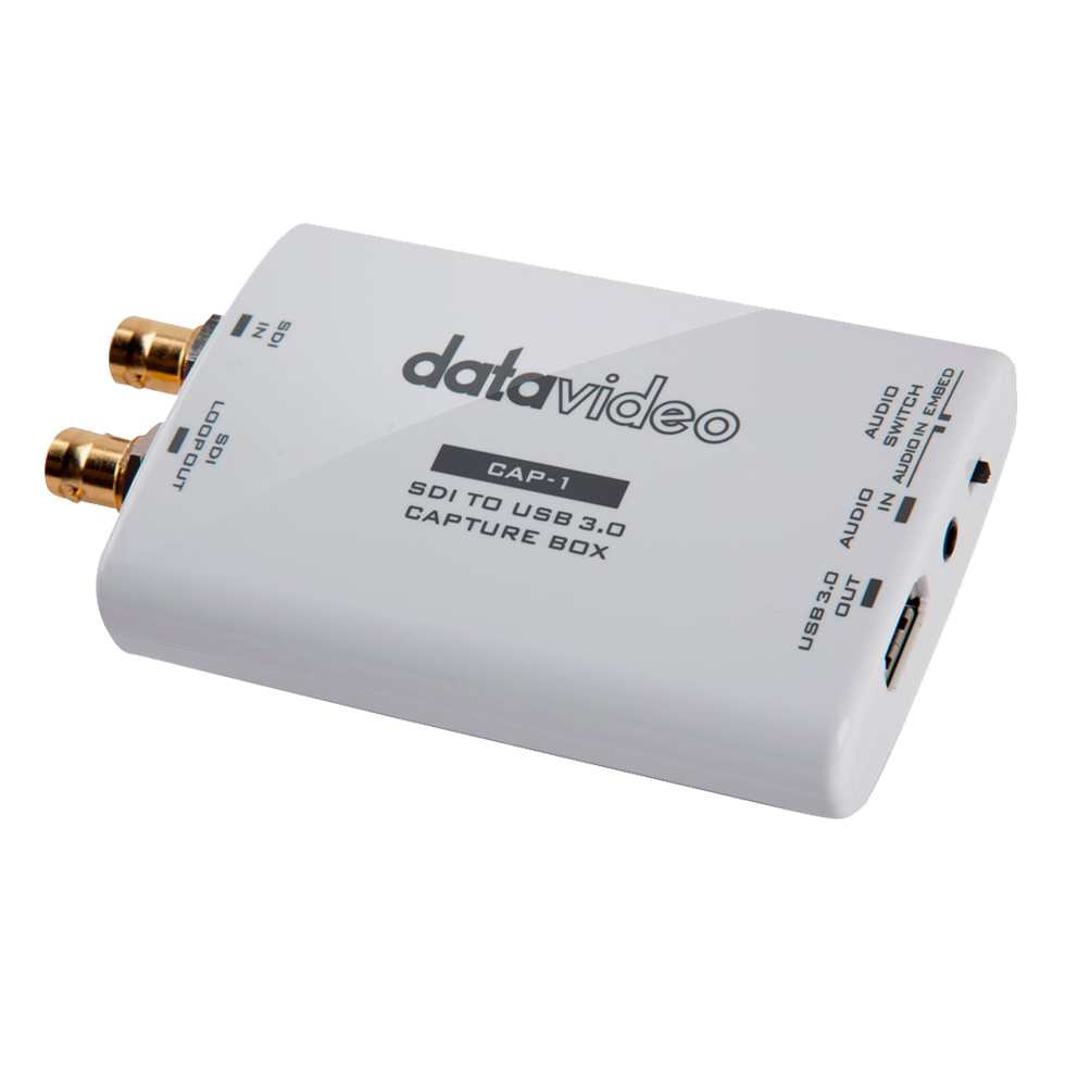CAP-1 устройство захвата (ввода) SDI в USB 3.0 (UVC DataVideo