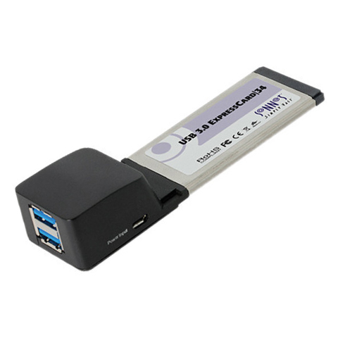 USB 3.0 ExpressCard/34 внешний 2-портовый адаптер для ноутбуков Sonnet