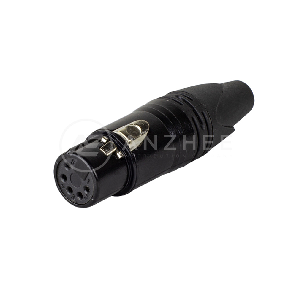 XLR-5-F Black кабельный разъем Anzhee