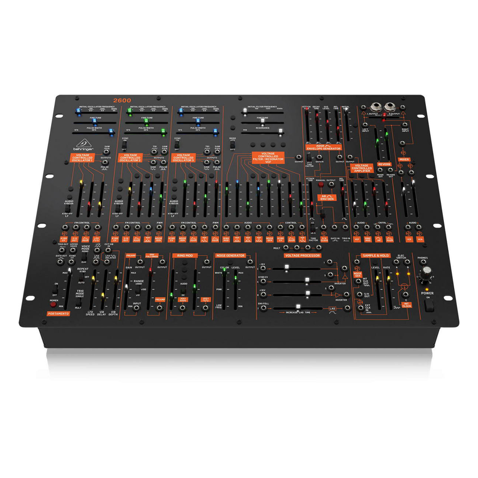 2600 аналоговый полумодульный синтезатор Behringer