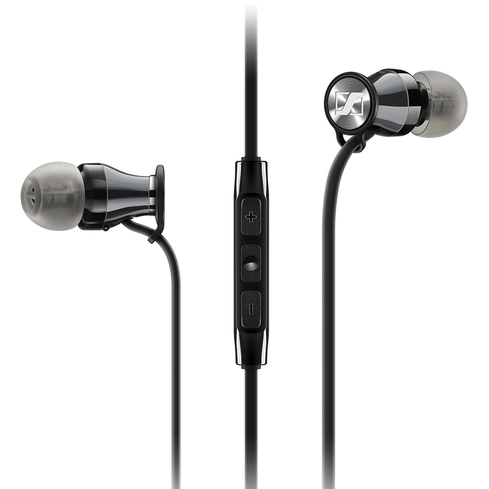 MOMENTUM In-Ear M2 IEi Black Chrome динамические внутриканальные наушники Sennheiser