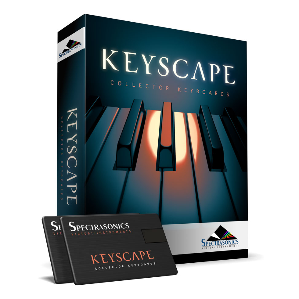 KEYSCAPE виртуальный модуль винтажных клавишных инструментов и роялей Spectrasonics