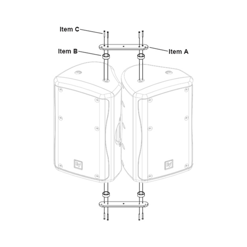 CB-5W крепление Electro-voice