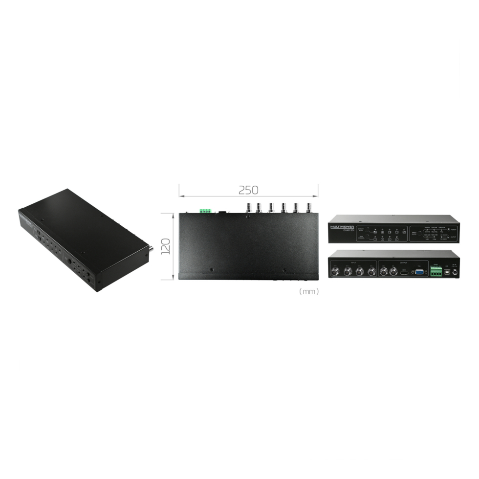 Quad SDI (SDI MUX) мультивьювер YUAN