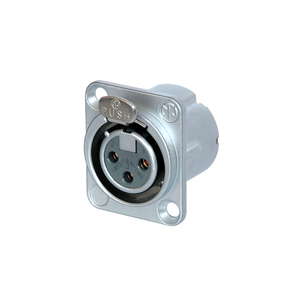 NC3FD-LX-HE панельный разъем Neutrik