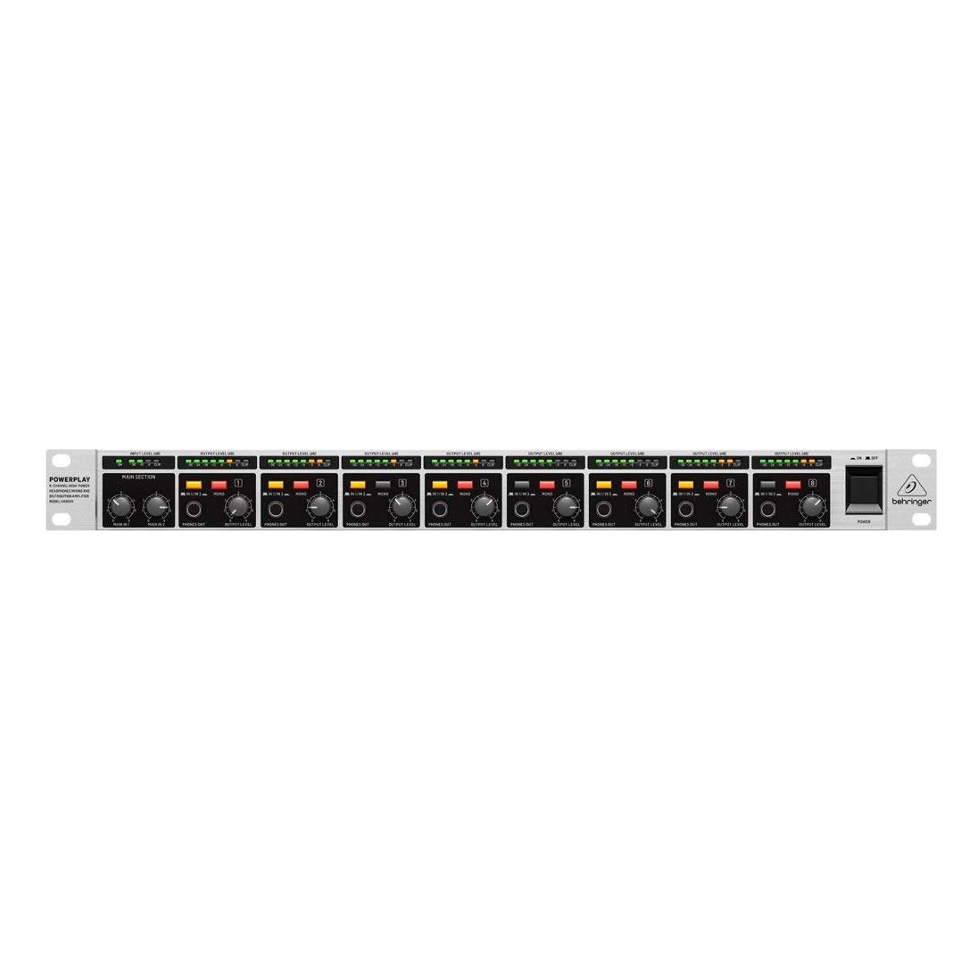HA8000 V2 рэковый 8-канальный усилитель Behringer