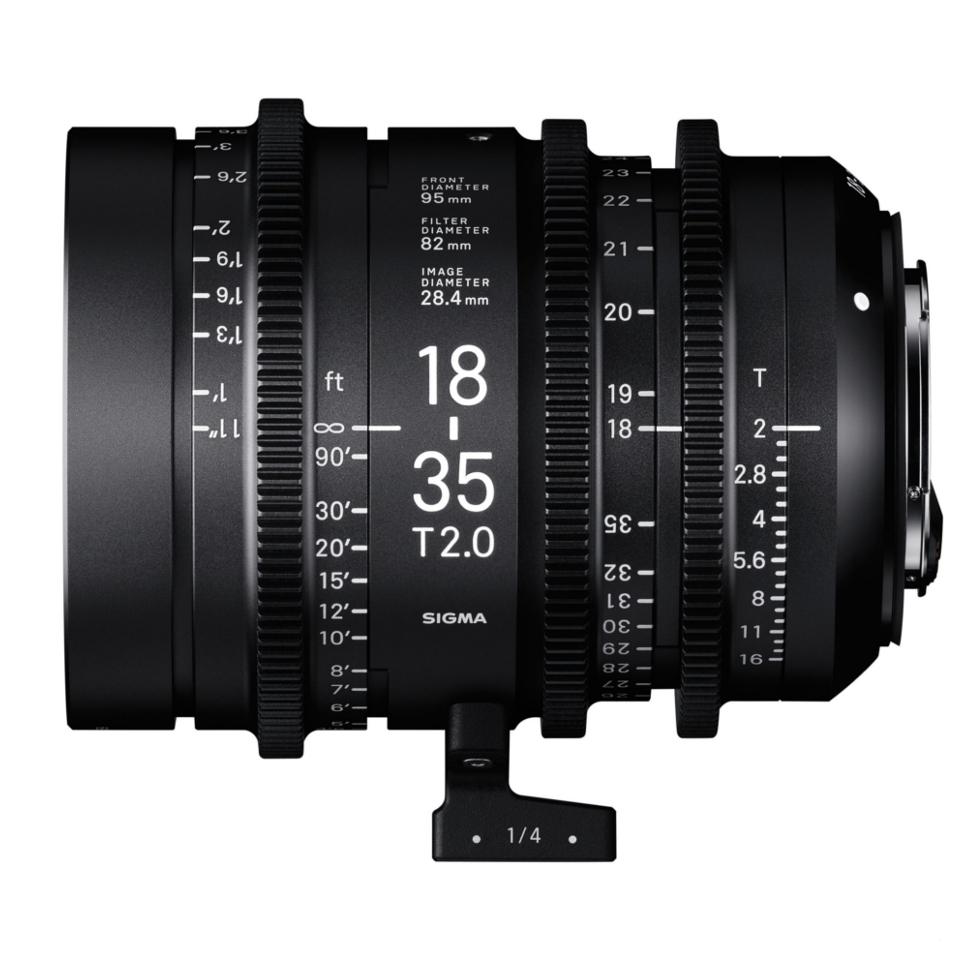 Cine 18-35mm T2 кинообъектив Sigma 