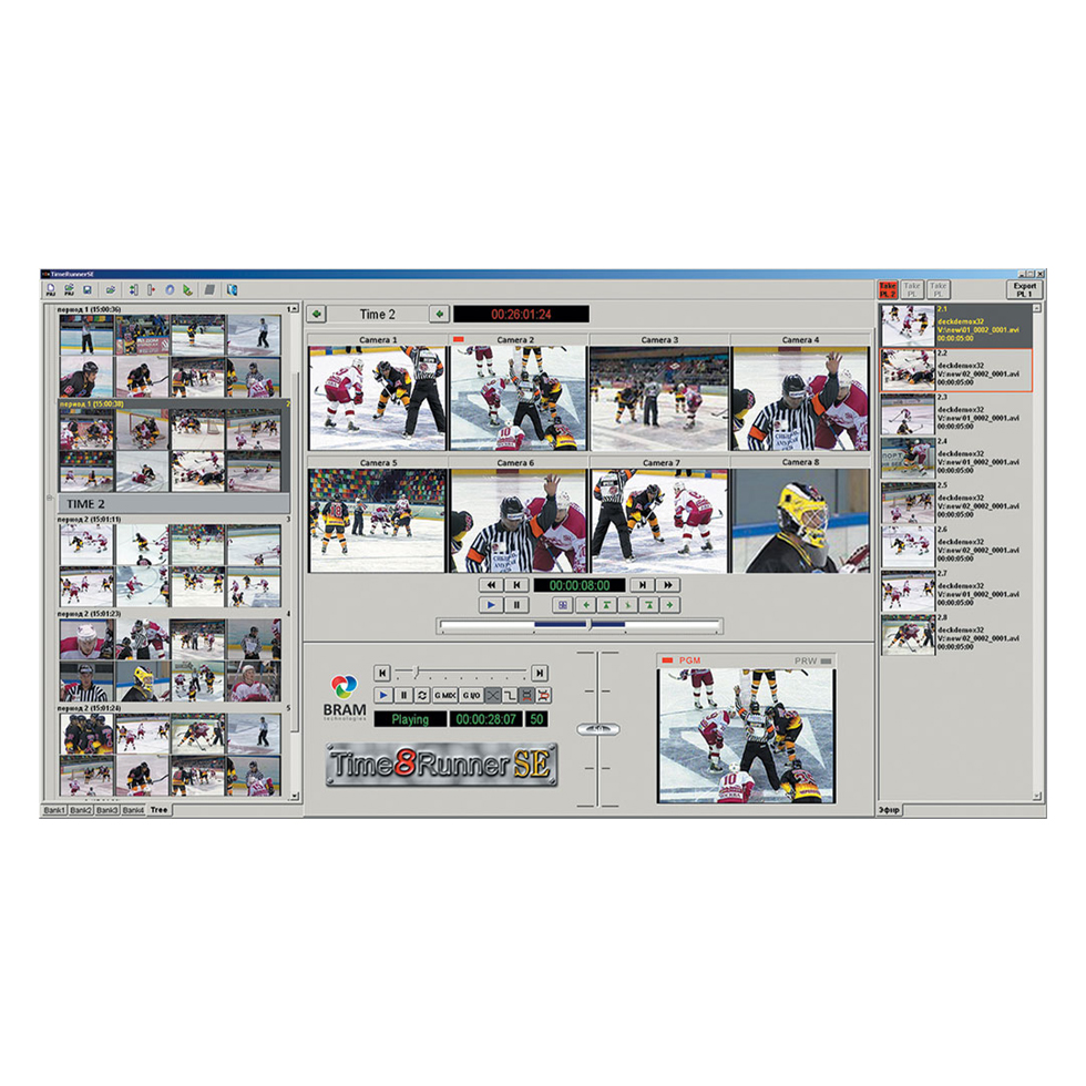 TimeRunner SE система многоканальной записи Bramtech