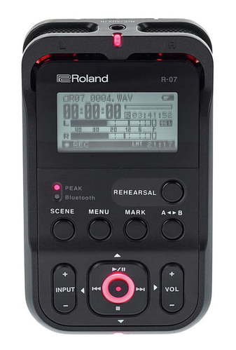 R-07 (BK) рекордер Roland