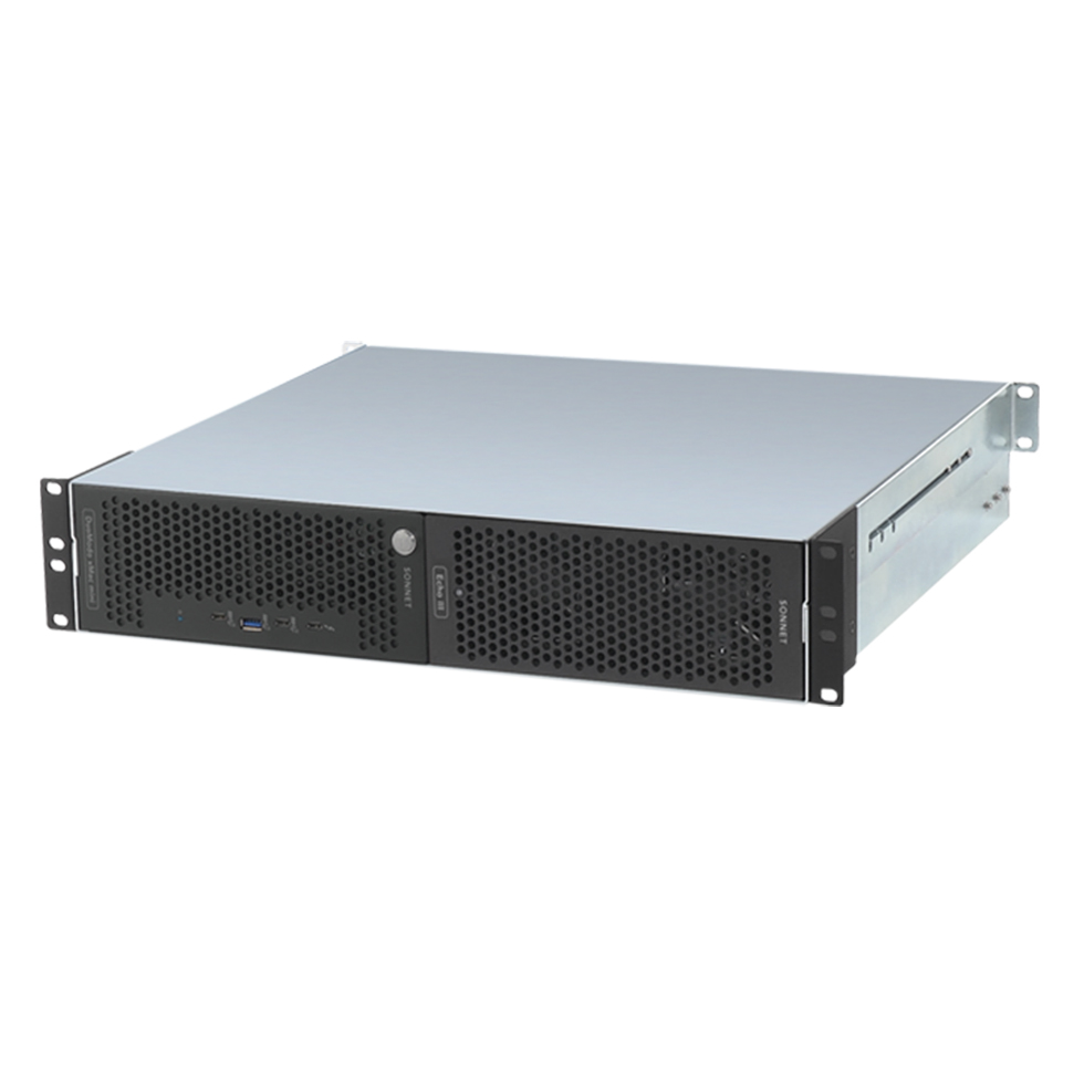 DuoModo xMac mini (Intel & M1) / Echo III Rackmount шасси для установки Sonnet