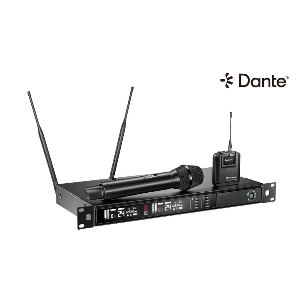 UR-290D 2-канальный приёмник с DANTE Relacart