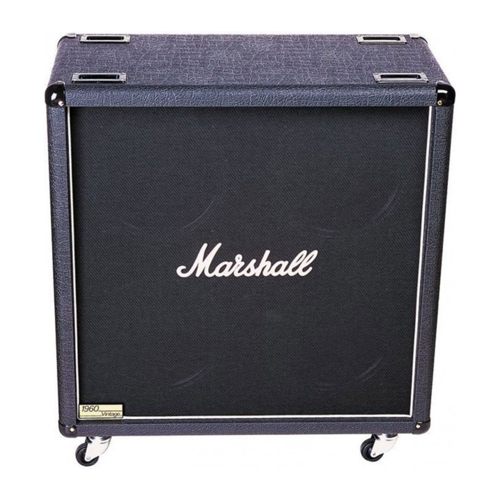 1960BV гитарный кабинет Marshall