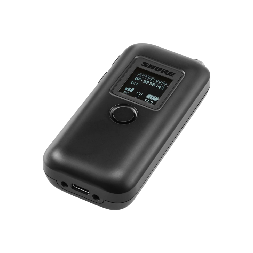 MXW1X/O=-Z11 гибридный цифровой поясной передатчик Shure