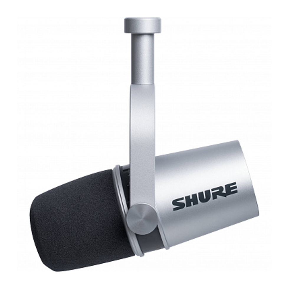MV7-S гибридный широкомембранный USB/XLR микрофон Shure