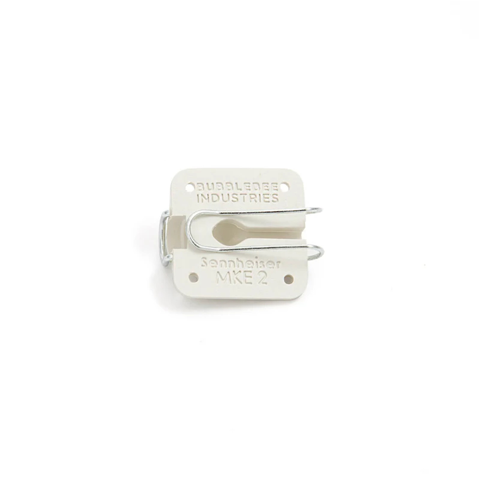 BBI-LC-MKE2-WH держатель для петличного микрофона SENNHEISER MKE-2 Bubblebee Industries