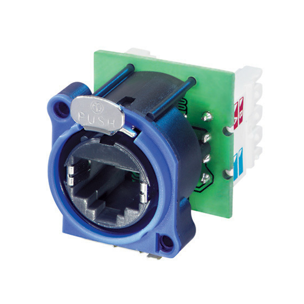 NE8FAV-Y110-D панельный разъем RJ45 EtherCON <гнездо/мама> Neutrik