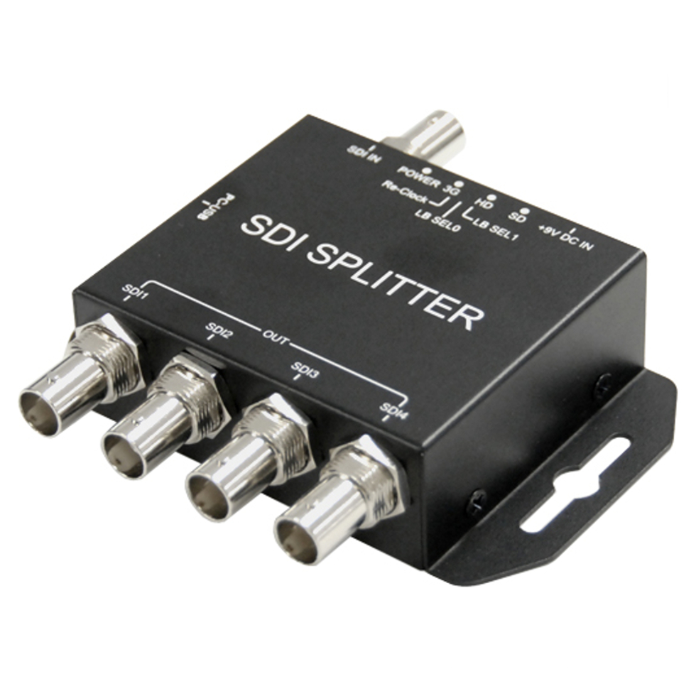 12G SDI Splitter сплиттер (распределитель) вход на 4 выхода YUAN